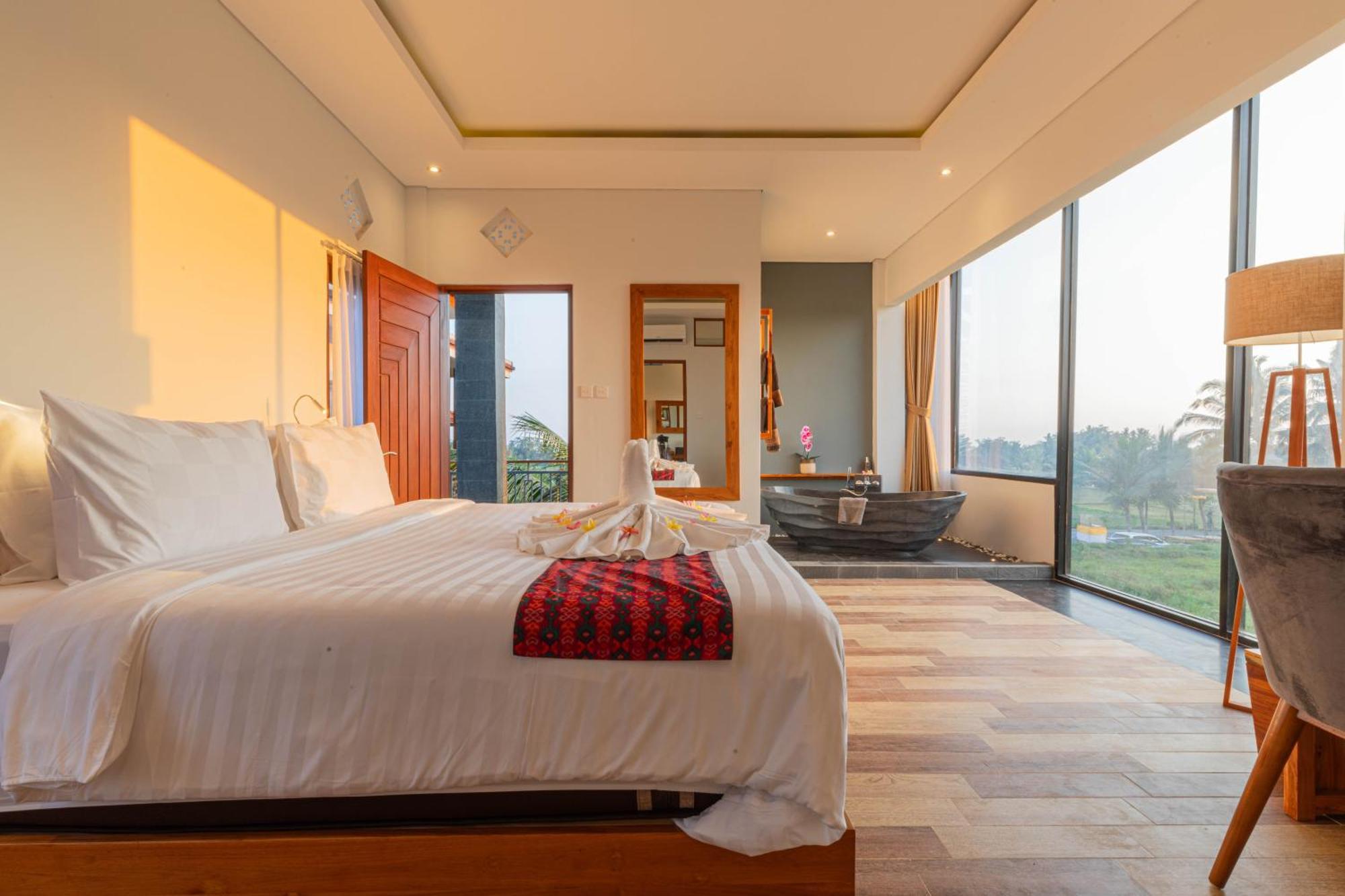 Green Sala Villa Ubud  Ruang foto